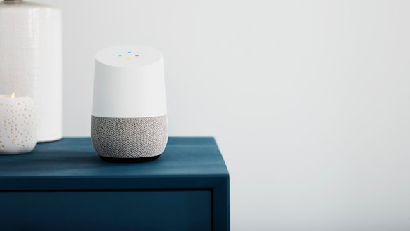 The Google Home, which along with the Home Mini is the only established smart speaker in Australia so far.