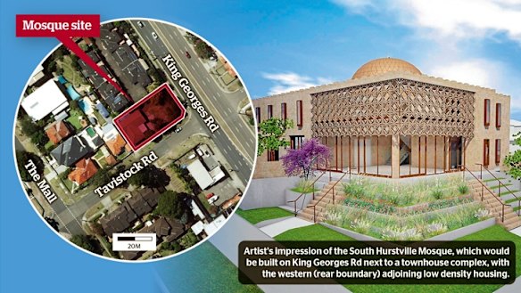 Ugly row over new mosque in South Hurstville
