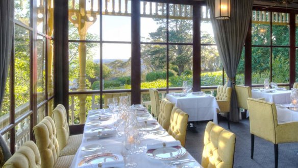 Everything here aims to soothe and seduce... Darley's Restaurant.