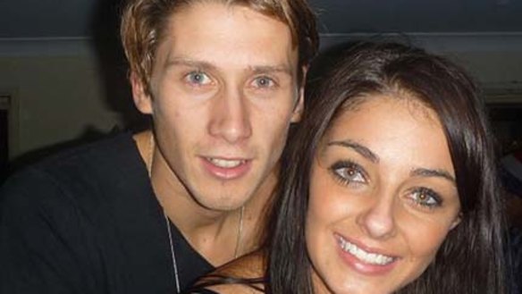 Full moon collision ... Vanessa Kenny and her boyfriend, James Rossi.