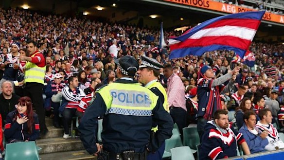 NRL crowd down, security up amid terrorism fears