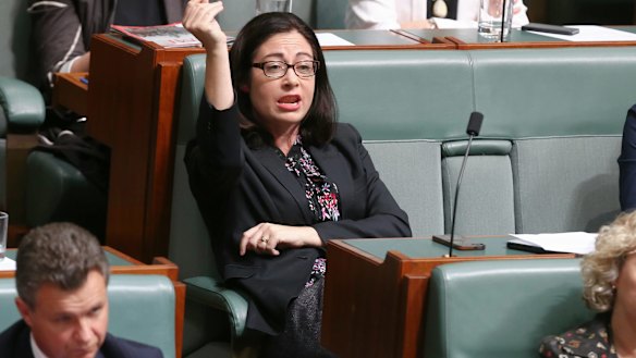 Labor MP Terri Butler during question time on Tuesday.
