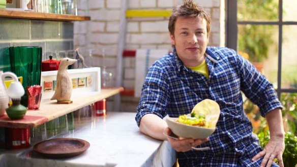 On a mission ... Jamie Oliver is opening a Ministry of Food in western Sydney.
