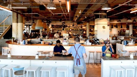 Inside the Coogee Pavilion.