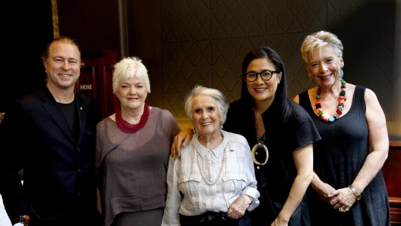 Some of Australia's most influential cooks: Neil Perry, Stephanie Alexander, Margaret Fulton, Kylie Kwong and Maggie Beer, pictured in 2013.