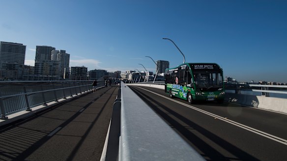 Billbergia said the developer decided to put on the free service after being told residents might not use the bus.