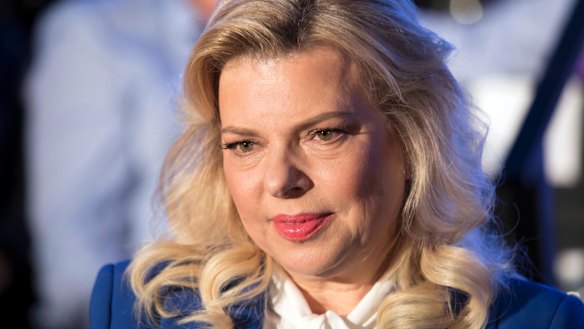 Sara Netanyahu the wife of Israeli Prime Minister Benjamin Netanyahu 