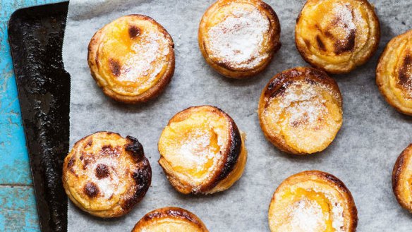 Treat yourself with this cheat's version of dainty and delicious Portuguese tarts.