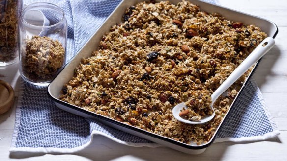 Toasted muesli.