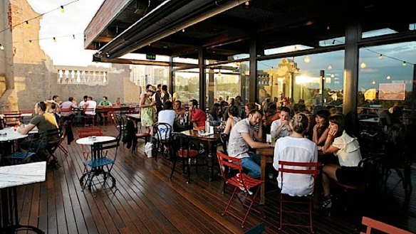 Naked in the Sky, restaurant, Fitzroy, Melbourne.