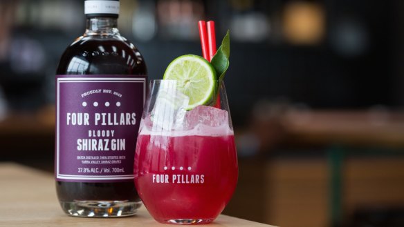Four Pillars Bloody Shiraz gin makes one of the prettiest G&amp;Ts we've seen.