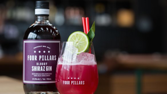 Four Pillars Bloody Shiraz gin makes one of the prettiest G&amp;Ts we've seen.