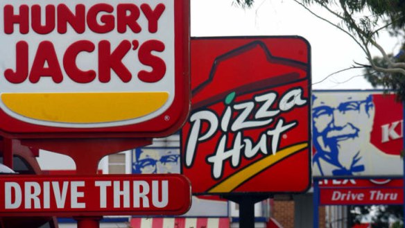 Australians pay 51.5 million visits to fast food restaurants every month.