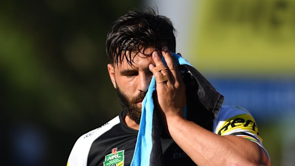 Sidelined: Josh Mansour may miss the rest of the season.