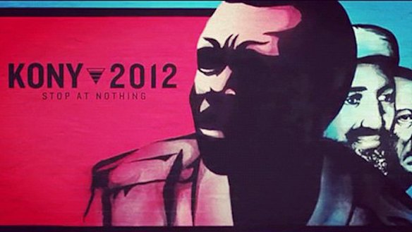 Joseph Kony - you might not recognise his face but chances are you will be seeing plenty of it in Perth from April 20.