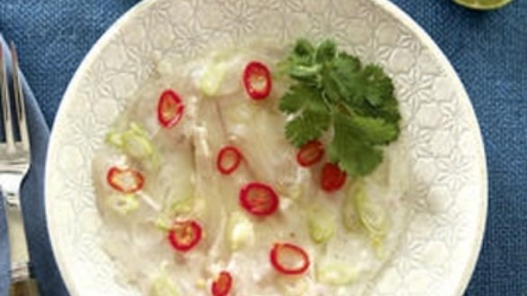 Ceviche of snapper