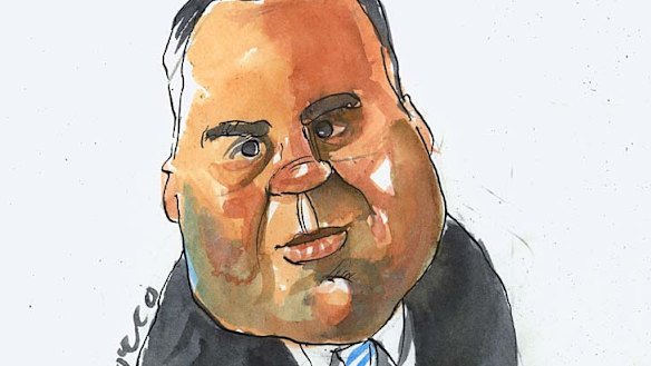 Cartoon featuring Joe HockeySMH Cartoon by ROCCO FAZZARI