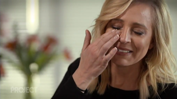 Carrie Bickmore lost her husband Greg Lange to brain cancer in 2010 and is trying to raise $1 million for brain cancer research.