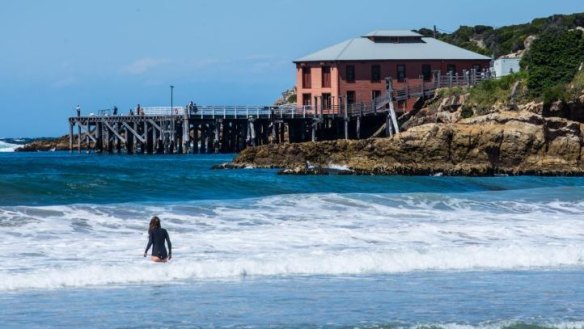 East of Bega is Tathra, with its surf beach and historic wharf.