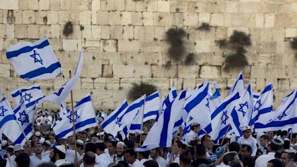 Dispute ... Jerusalem would be part of the peace plan.