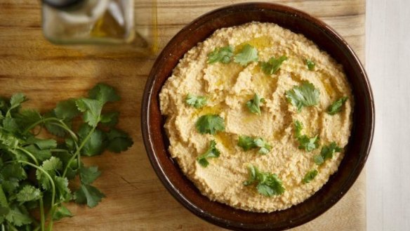 Split pea dip: Enjoy cold or warm up to eat with grilled fish or barbecued sausages.