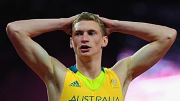 Up for the challenge: Australian 400-metre runner Steve Solomon. 