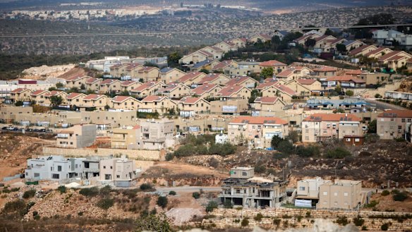 The Israeli settlement of Revava, near the West Bank city of Nablus. The rapid incursion into the disputed territory had Security Council members agitating for a new resolution.


