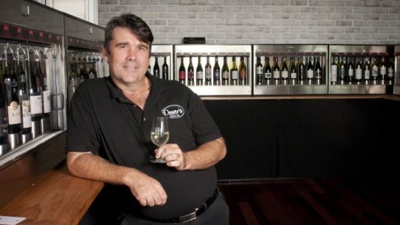 Deano's Wine Bar owner Dean Gamblin.