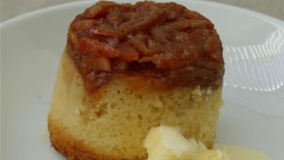 Marmalade & ginger pudding & clotted cream