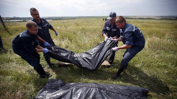 The treatment of the bodies of the victims is under question.