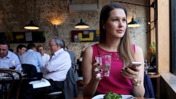 Going it alone: Chiswick accountant Claire Press at 4Fourteen in Surry Hills.