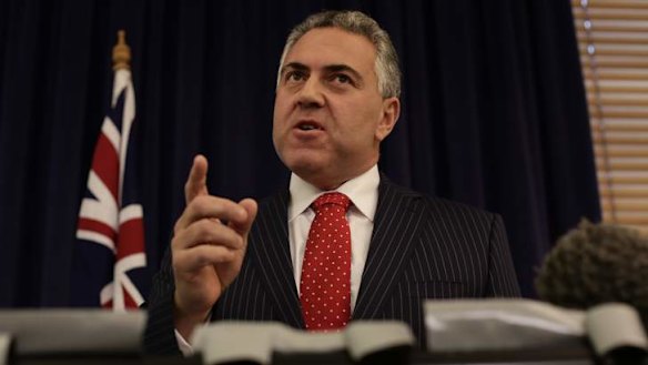 No bullying ... Joe Hockey.