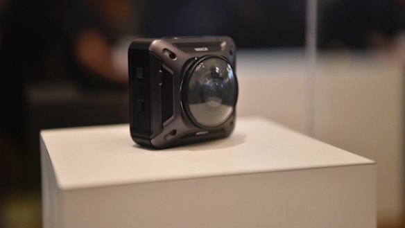 Nikon's newly launched KeyMission 360 camera.