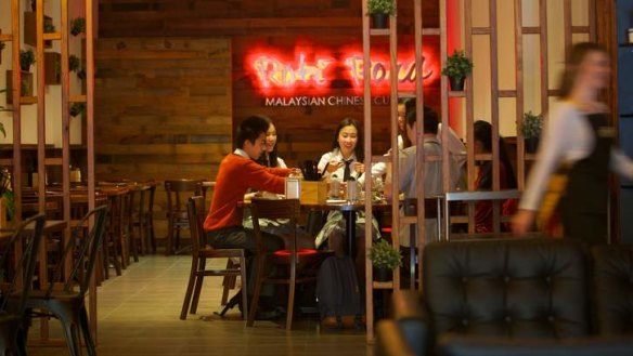 Roti Road's interior is almost cafe-like.