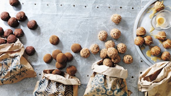 Cacao sea salt truffles satisfy the sweet tooth - just don't go overboard.