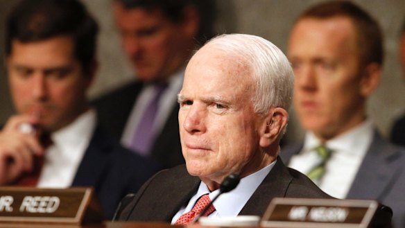 Republican senator John McCain is an avid proponent of further sanctions against Moscow.