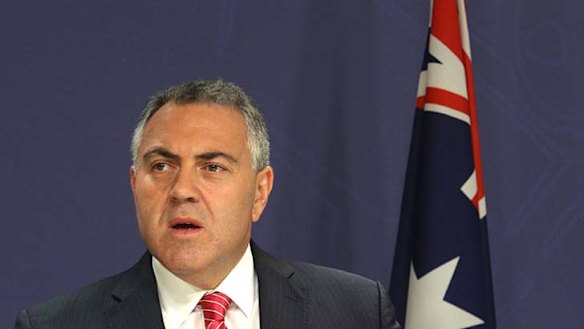 "The age of personal responsibility has begun": Joe Hockey.