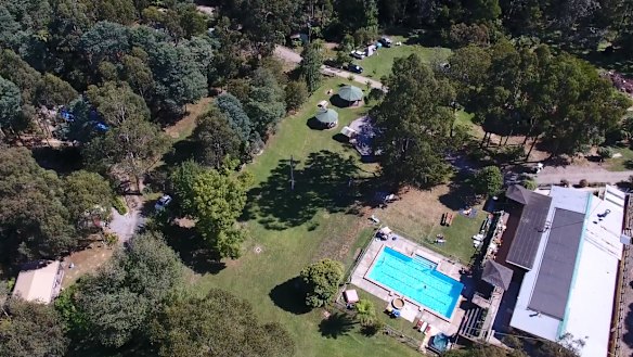 The Helios Society nudist club in the Dandenongs.