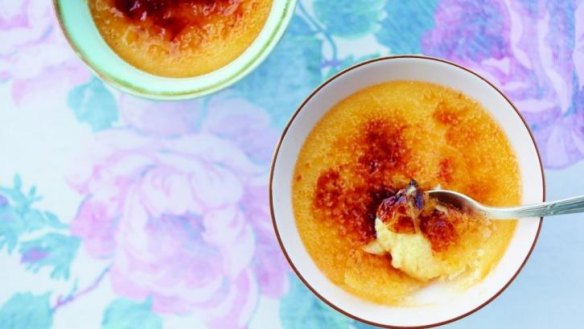 Mandarin creme brulee from <i>Bill's Everyday Asian</i>.