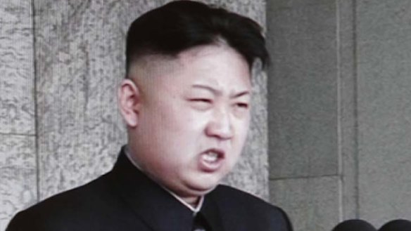 Outspoken ... Kim Jong-un has given his first public address.