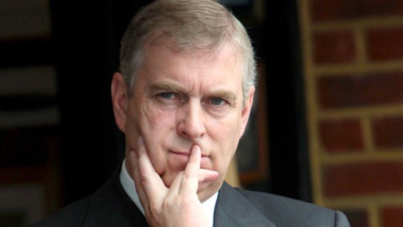 Judgement called into question ... Prince Andrew faces pressure to resign as Britain's rade representative.