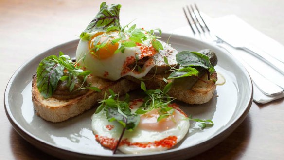 Do you dare to try braised ox tongue on toast?