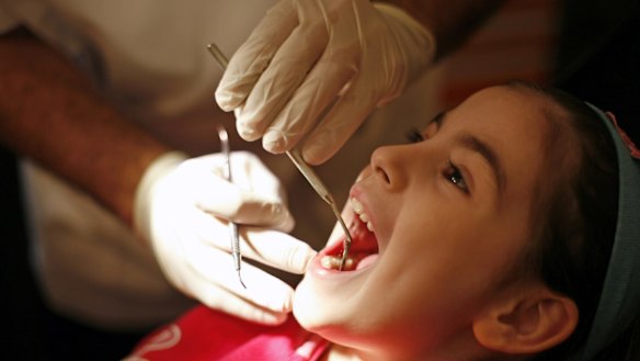  Federal health department studies show that two-thirds of people over five years old have visited a dentist in the past year.