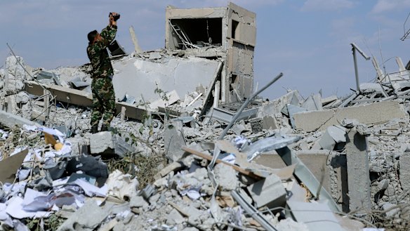 The air strikes in Syria could drive oil prices to over $US80 a barrel. 