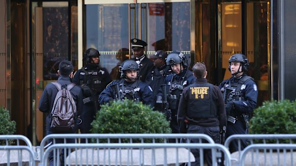 Trump Tower where Donald Trump lives.