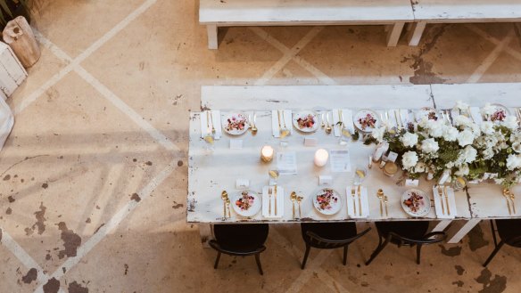 With this setup, The Clean Treats Factory prove that communal dining can be romantic.