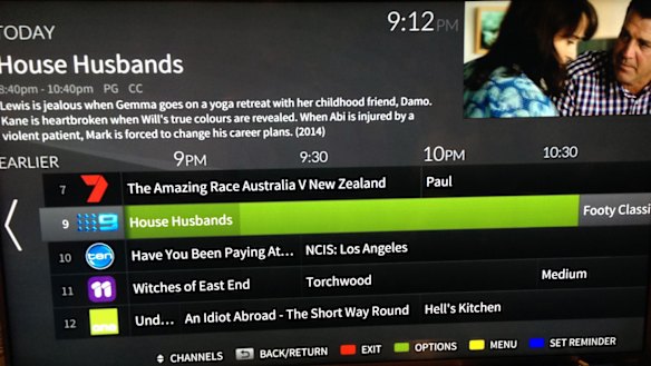 The FreeviewPlus onscreen EPG looks great, if you can see it.