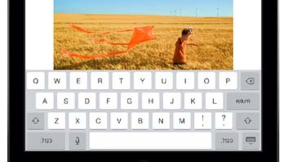 A screenshot of Office Word for iPad.