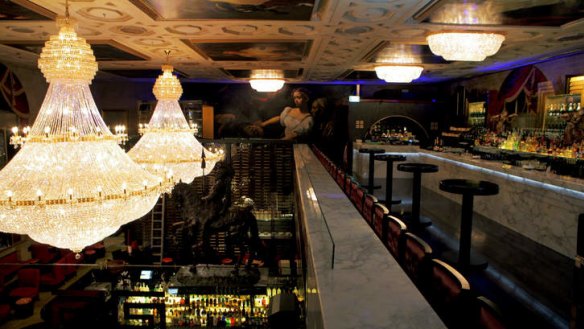 Silk Road's crystal chandeliers are up for grabs.