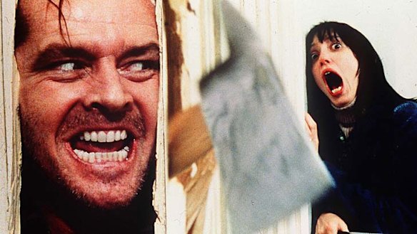 Jack Nicholson and Shelley Duvall in The Shining.